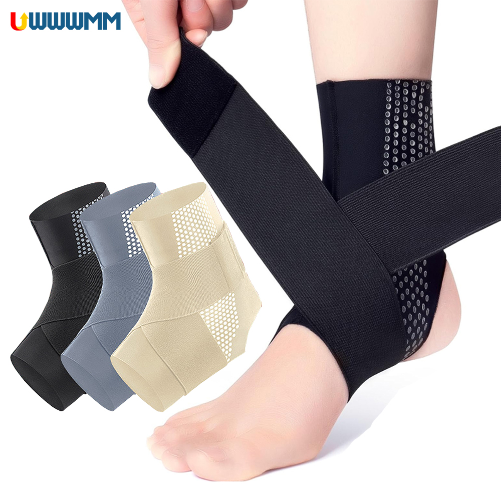 Ankle Brace Sock - 1 ชิ้นปรับการบีบอัดข้อเท้าเสื้อ \ \ \ \