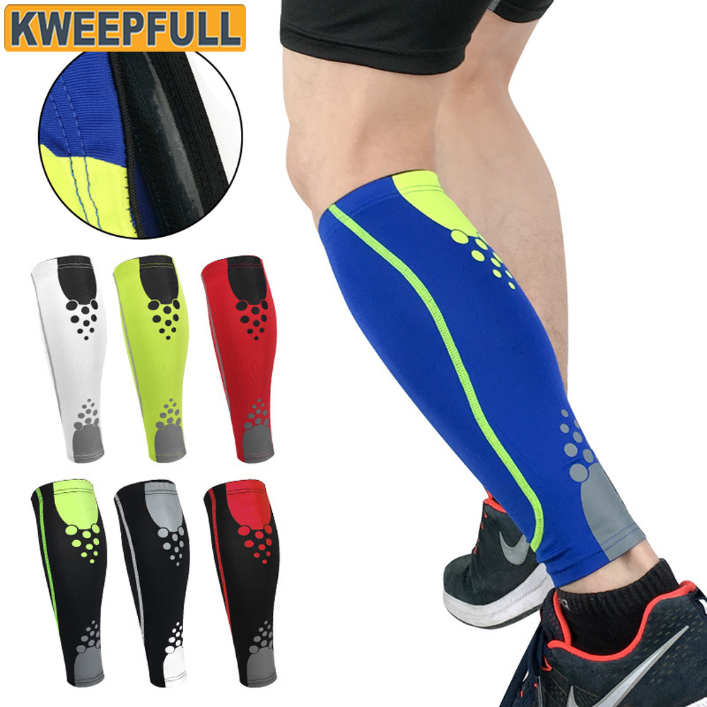 Compression Sleeve Calf - 1ชิ้นน่องขาปลอกรัดสวมแขนถุงเท้ากันกระแทกน่องแข็งแรงสำหรับผู้ชายผู้หญิงดีที่สุดสำหรับ Relief ปวดน่องสนับเข่า