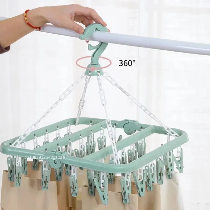 ราวตากผ้าพลาสติกอเนกประสงค์แบบ - Sock Organizer Tray บทวิจารณ์และราคา
