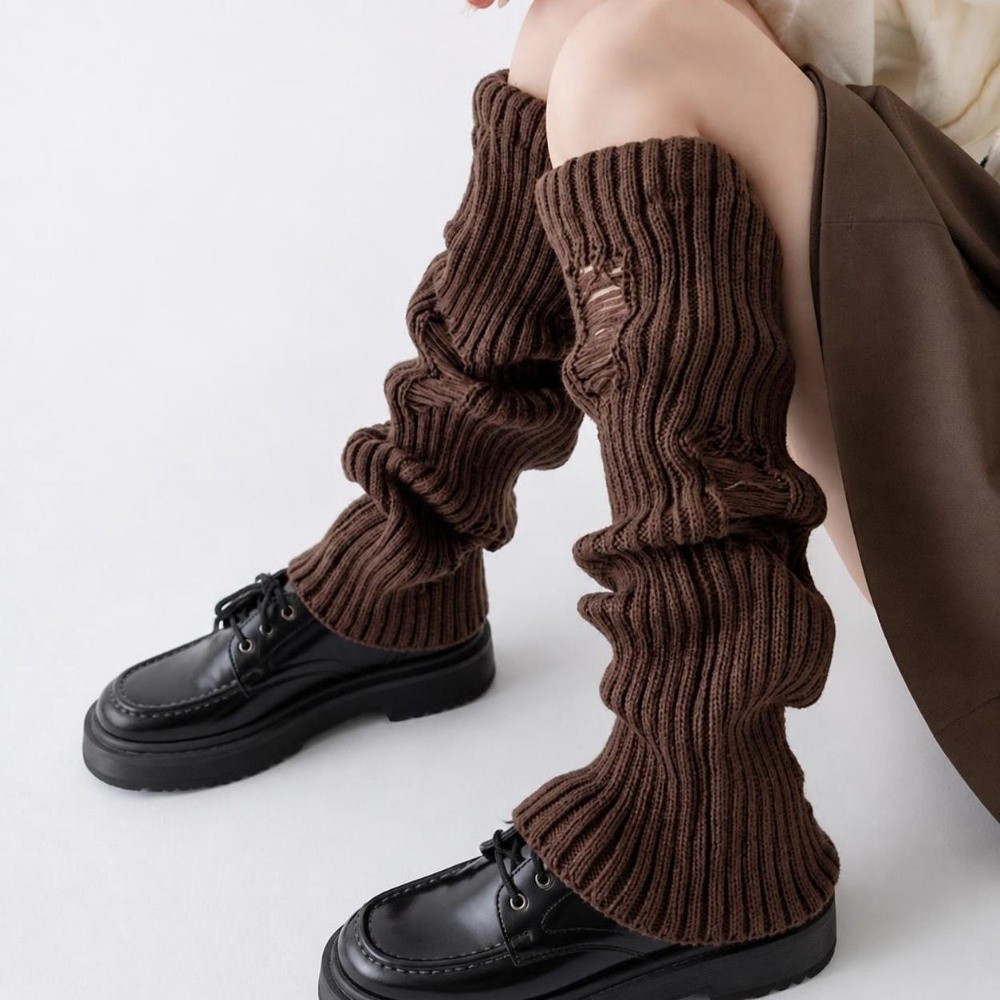 ปลอกขาไหมพรมอุ่นๆ ยืดหยุ่น ผสม - Boot Sock Slouchy บทวิจารณ์และราคา