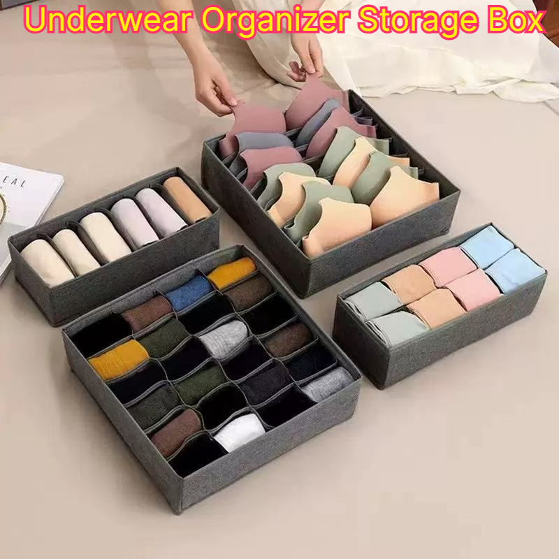 กล่องจัดระเบียบชุดชั้นใน บรา ก - Sock Organizer Tray บทวิจารณ์และราคา