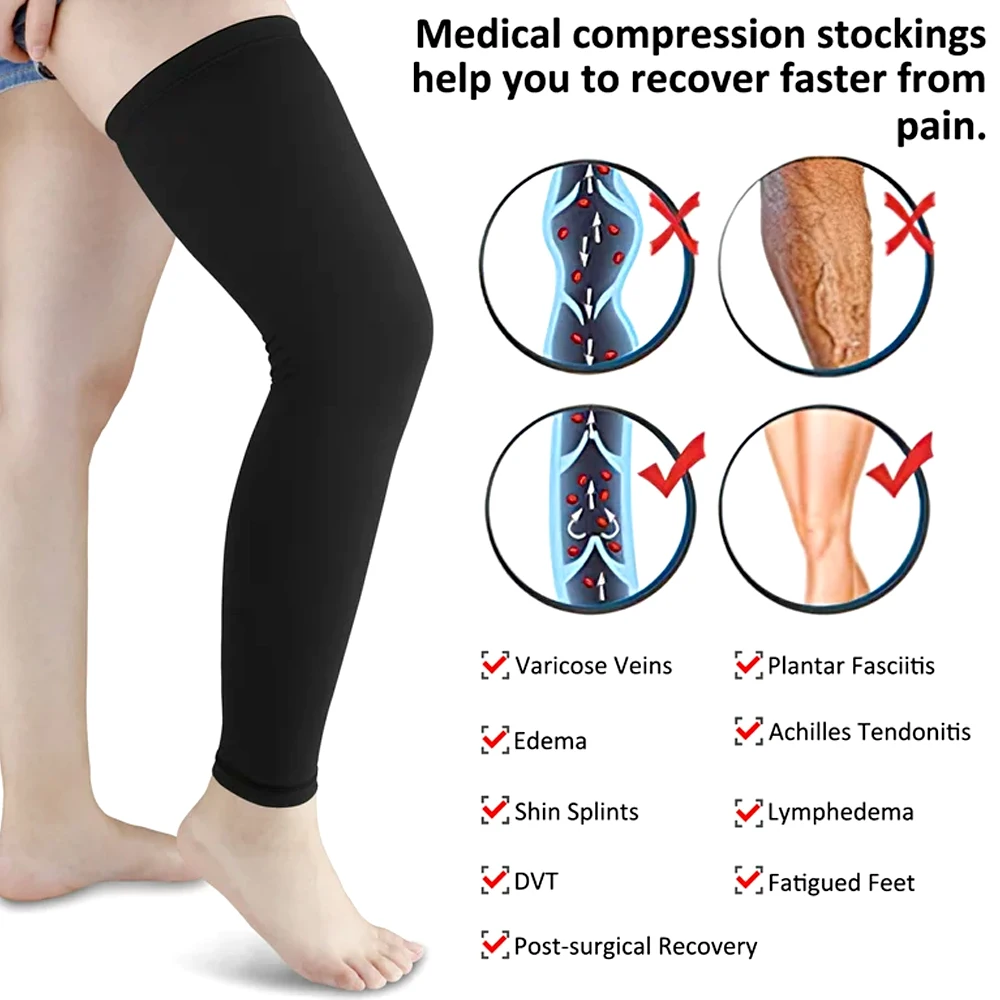 1 ชิ้นการบีบอัดขาอุ่นบาสเกตบอล - Compression Sleeve Calf บทวิจารณ์และราคา