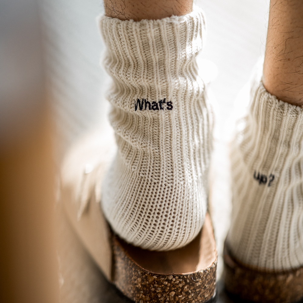 Maden 3 แพ็คคู่ Vintage เย็บปั - Cotton Crew Sock Pack บทวิจารณ์และราคา