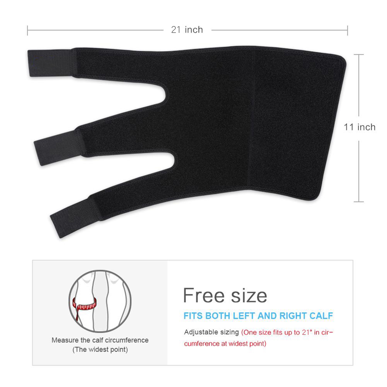 อุปกรณ์พยุงน่องแบบปรับได้ ปลอก - Compression Sleeve Calf บทวิจารณ์และราคา