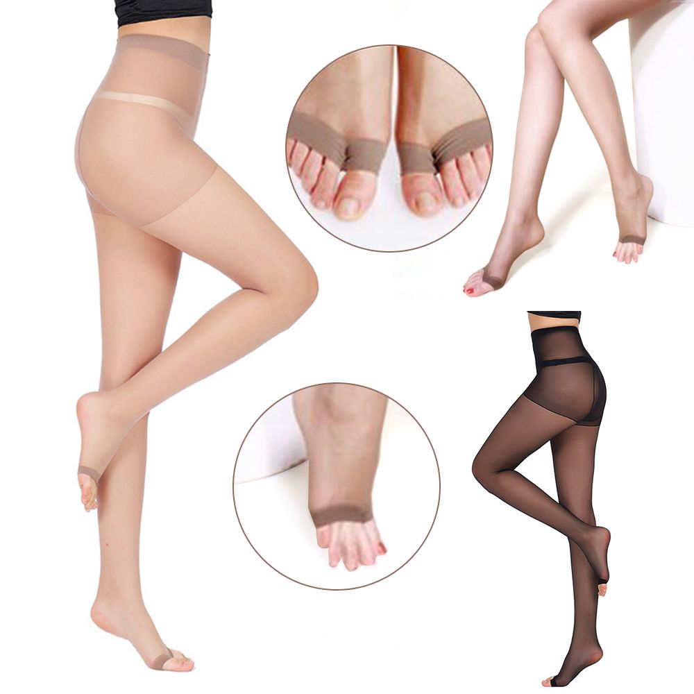 ถุงน่องยืดเข้ารูปบางเฉียบสำหรั - Tights Pantyhose Sheer บทวิจารณ์และราคา