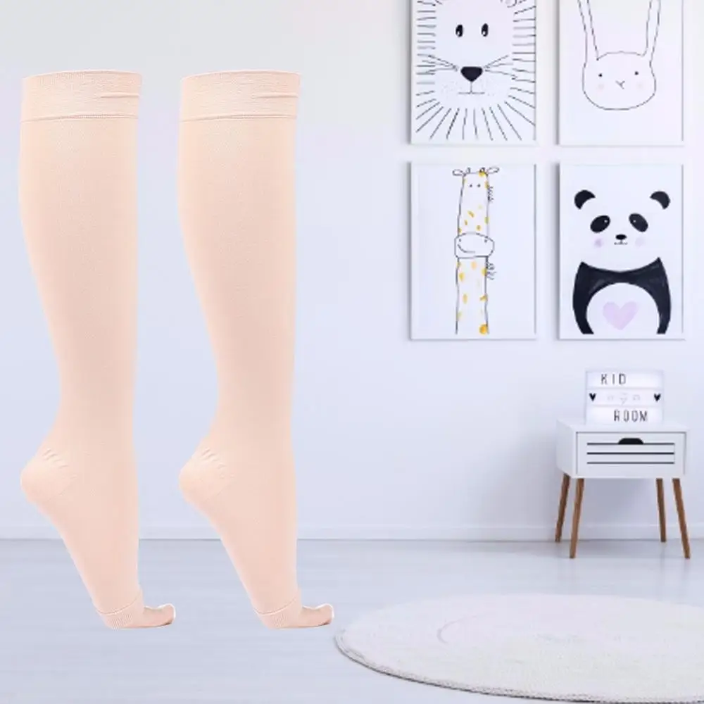1คู่ถุงเท้าการบีบอัดทางการแพทย - Compression Sleeve Calf บทวิจารณ์และราคา
