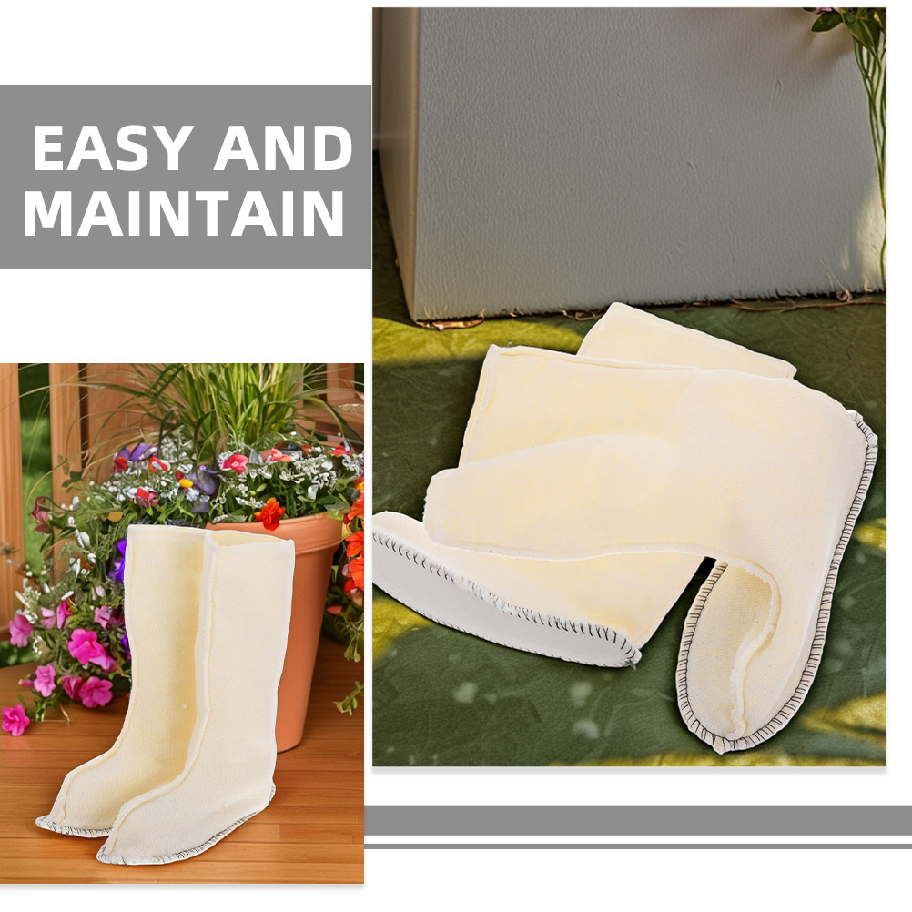 ถุงเท้าบูทกันฝน 2 คู่ บุด้วยวั - Thermal Sock Winter บทวิจารณ์และราคา