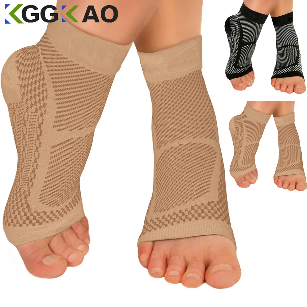 1 คู่กีฬาข้อเท้าสนับสนุนรั้งกา - Ankle Brace Sock บทวิจารณ์และราคา