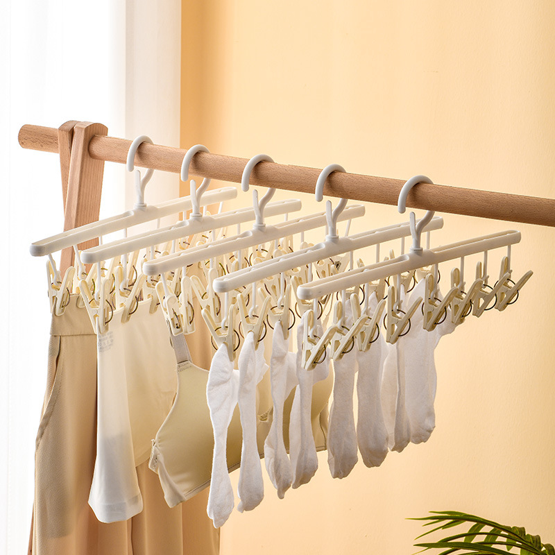 ราวตากอเนกประสงค์พร้อมคลิปราวต - Sock Organizer Tray บทวิจารณ์และราคา