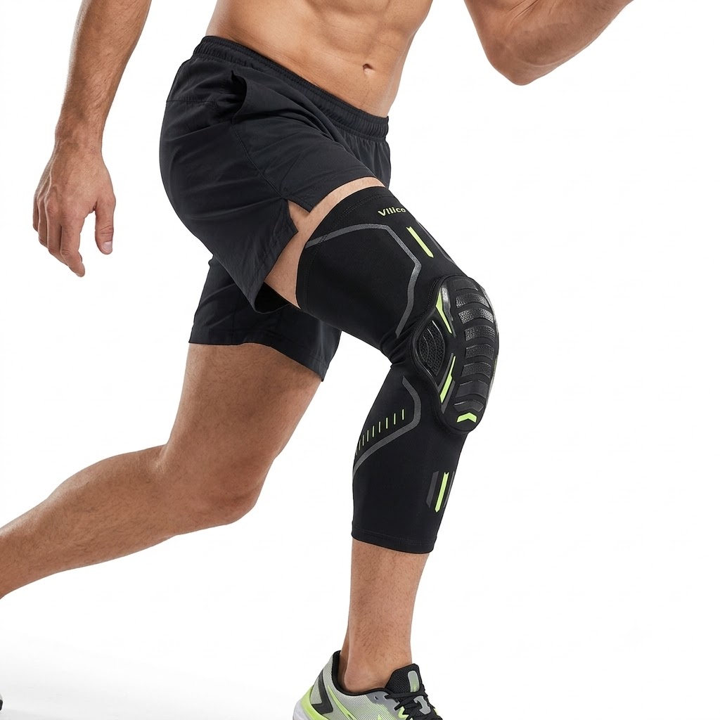 สนับเข่าแบบรัดกระชับ 1 ชิ้น ผ้ - Compression Sleeve Calf บทวิจารณ์และราคา