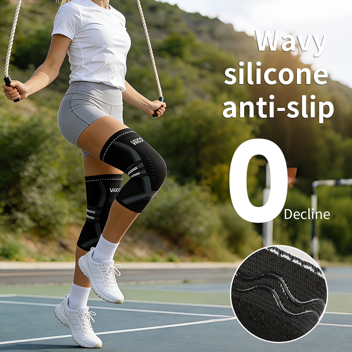 อุปกรณ์พยุงเข่า 1 ชิ้น สำหรับผ - Compression Sleeve Calf บทวิจารณ์และราคา