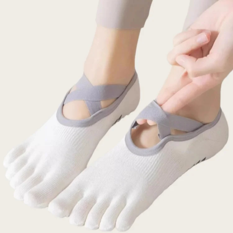 ถุงเท้าโยคะสำหรับผู้หญิง 1 คู่ - Toe Sock Split บทวิจารณ์และราคา