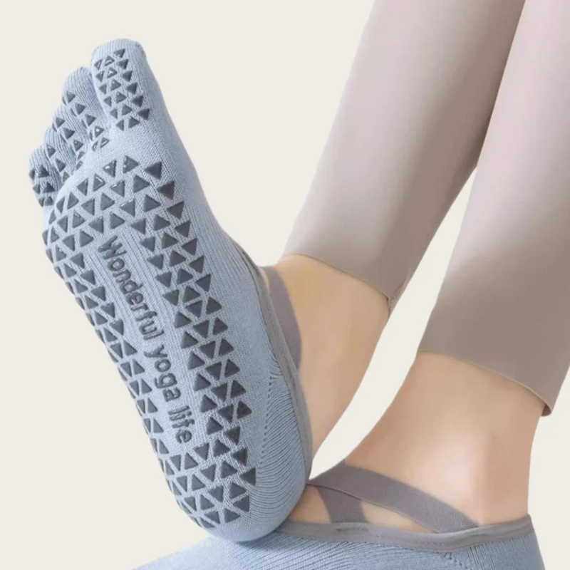 ถุงเท้าโยคะสำหรับผู้หญิง 1 คู่ - Toe Sock Split บทวิจารณ์และราคา