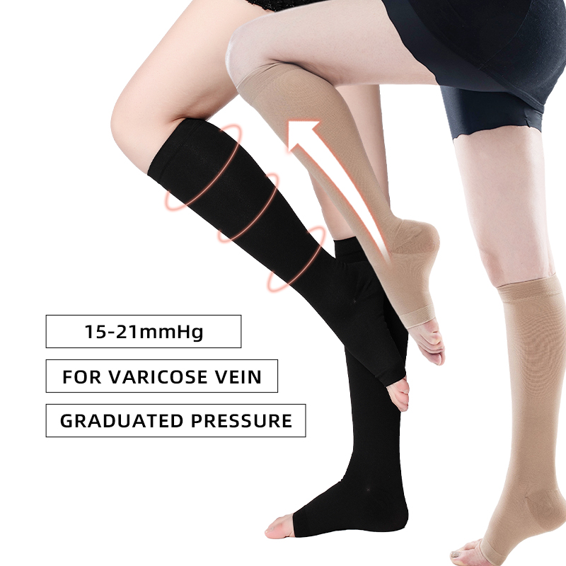 S-5XL รัดน่องทางการแพทย์2ชิ้น/ - Compression Sleeve Calf บทวิจารณ์และราคา